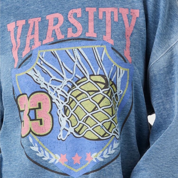 Fleece Varsity Graphic Pullover - Picture 5 of 7